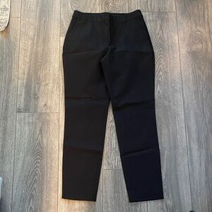 Theory - Black Tailored Straight Leg Trouser Pant - Size 0